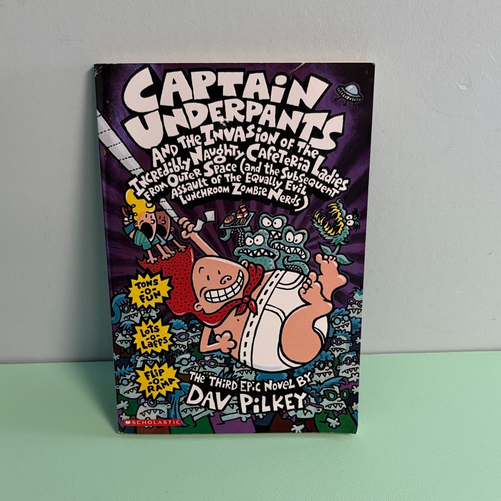 Captain Underpants and the Invasion of the Incredible Naughty Cafeteria Ladies